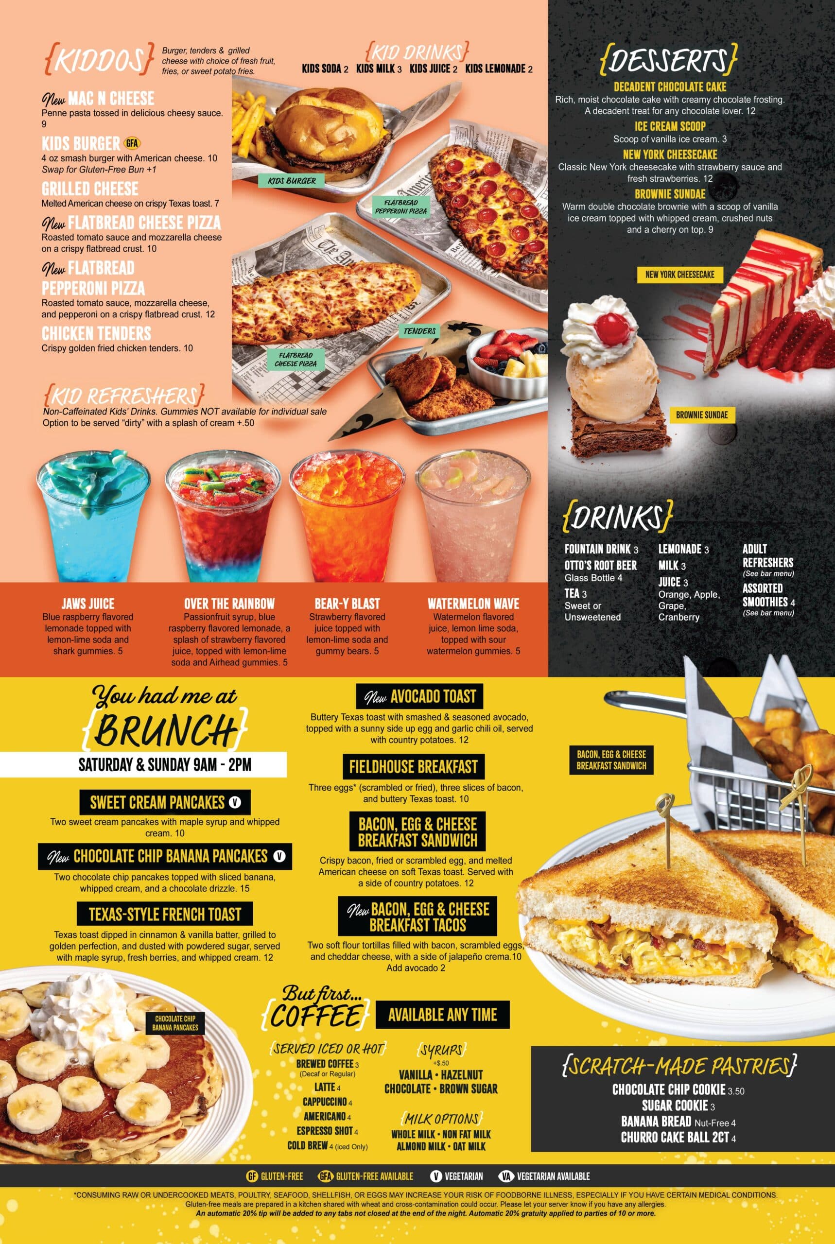 Menu page 2