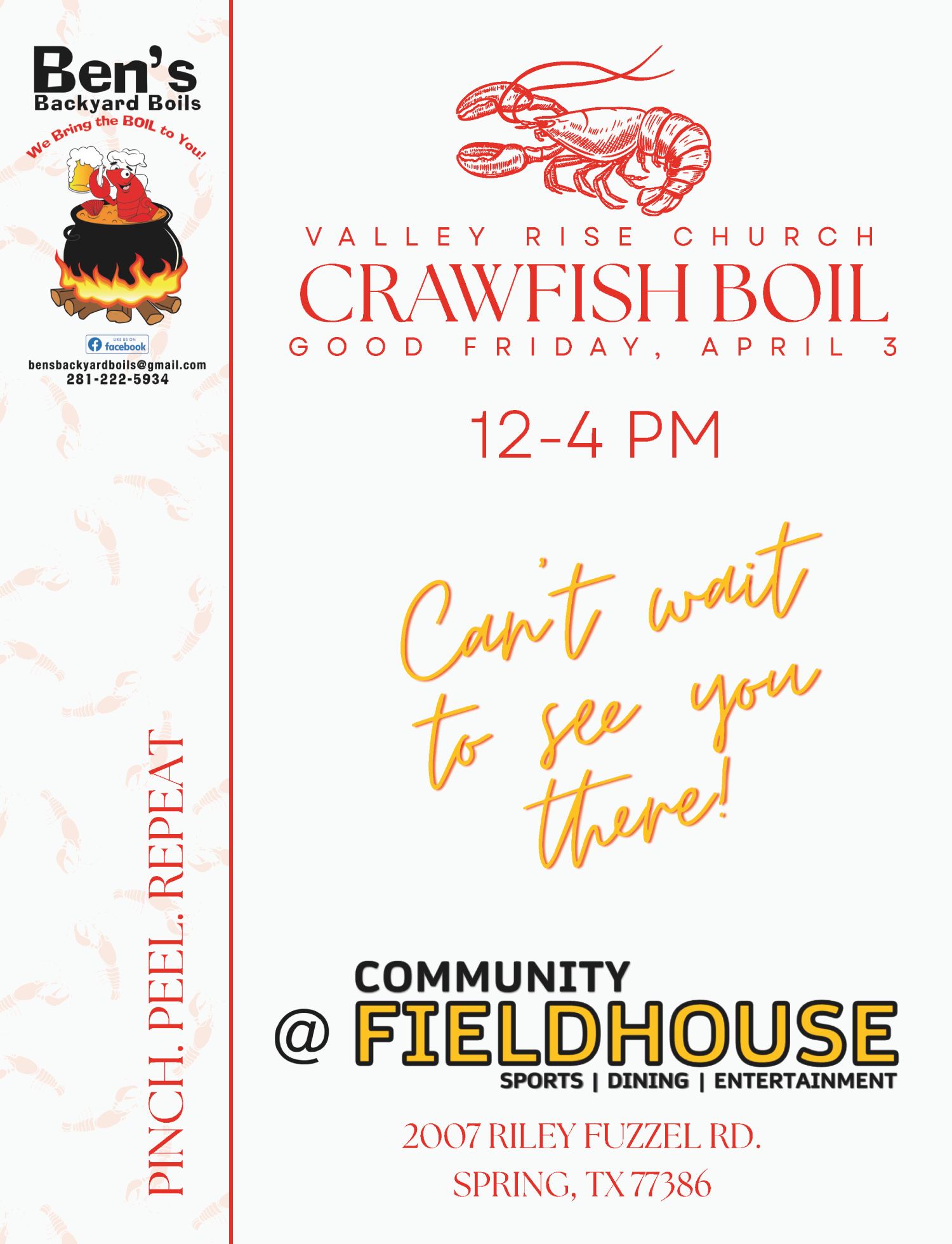 Crawfish Boil 2026 Designs